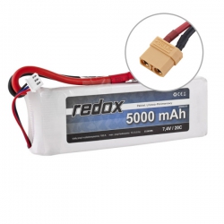 Redox 5000 mAh 7,4V 20C - pakiet LiPo